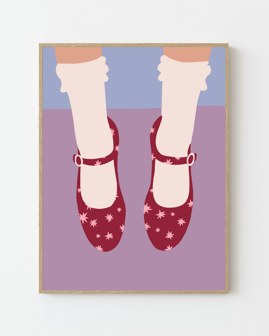 MARY JANE SHOES PRINT