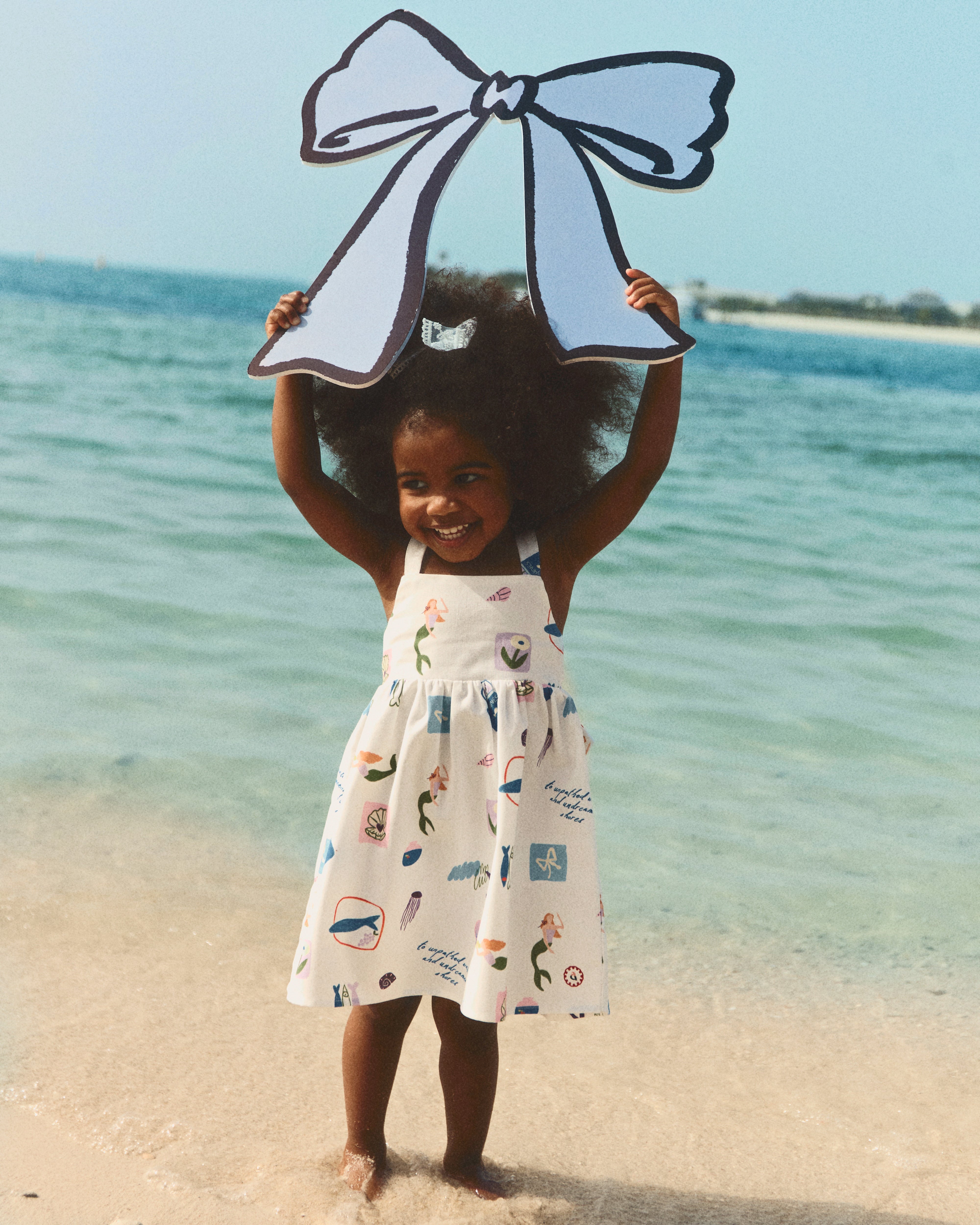 AVA DRESS IN SIRENA PRINT