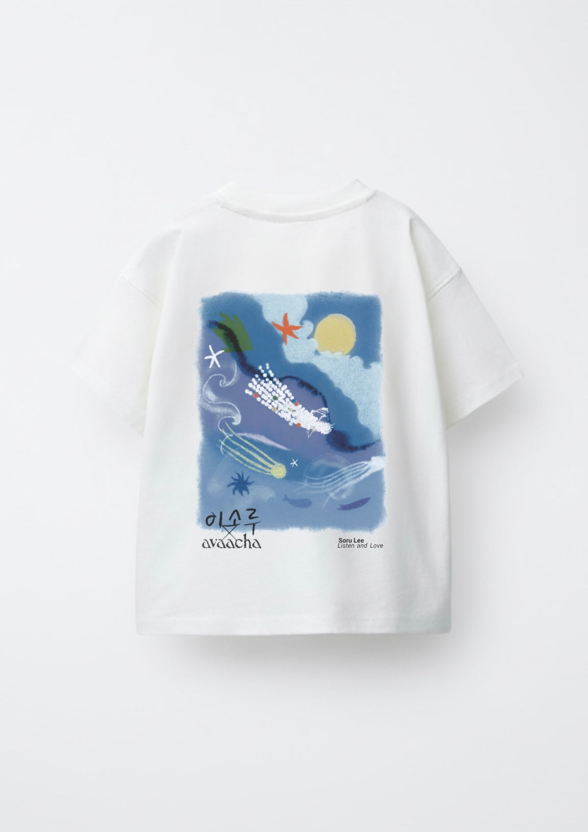 LISTEN & LOVE T-SHIRT / AVAACHA X SORU LEE
