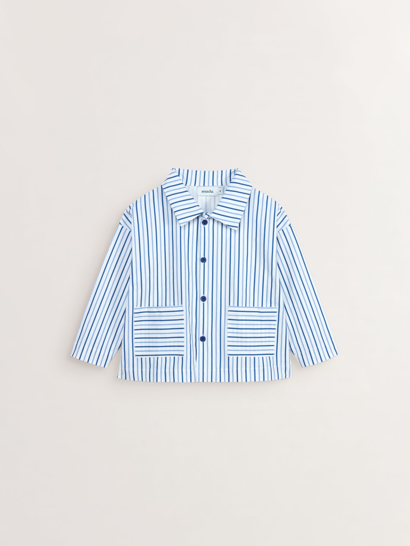 Kai Shacket in Sea Stripes Print