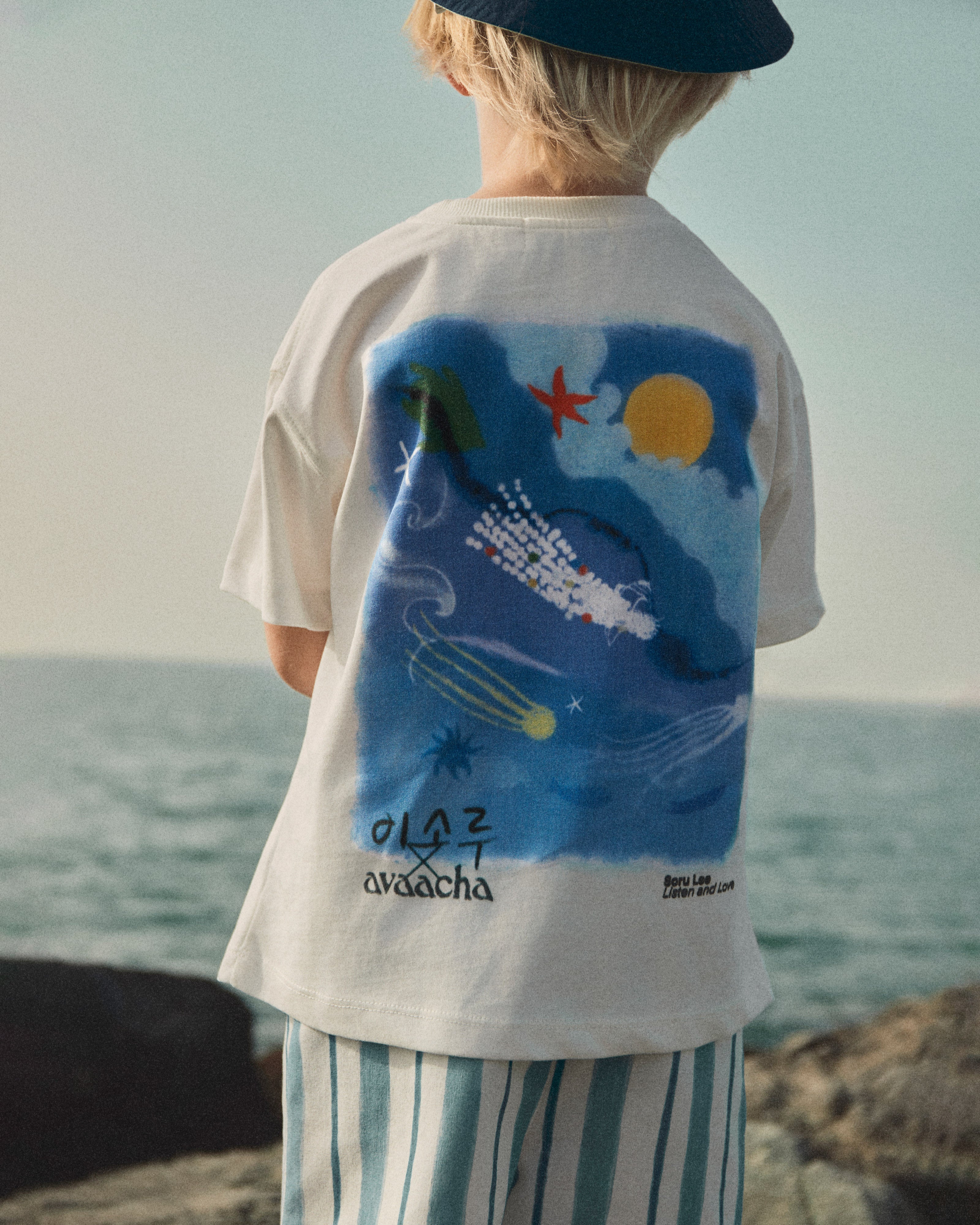 LISTEN & LOVE T-SHIRT / AVAACHA X SORU LEE