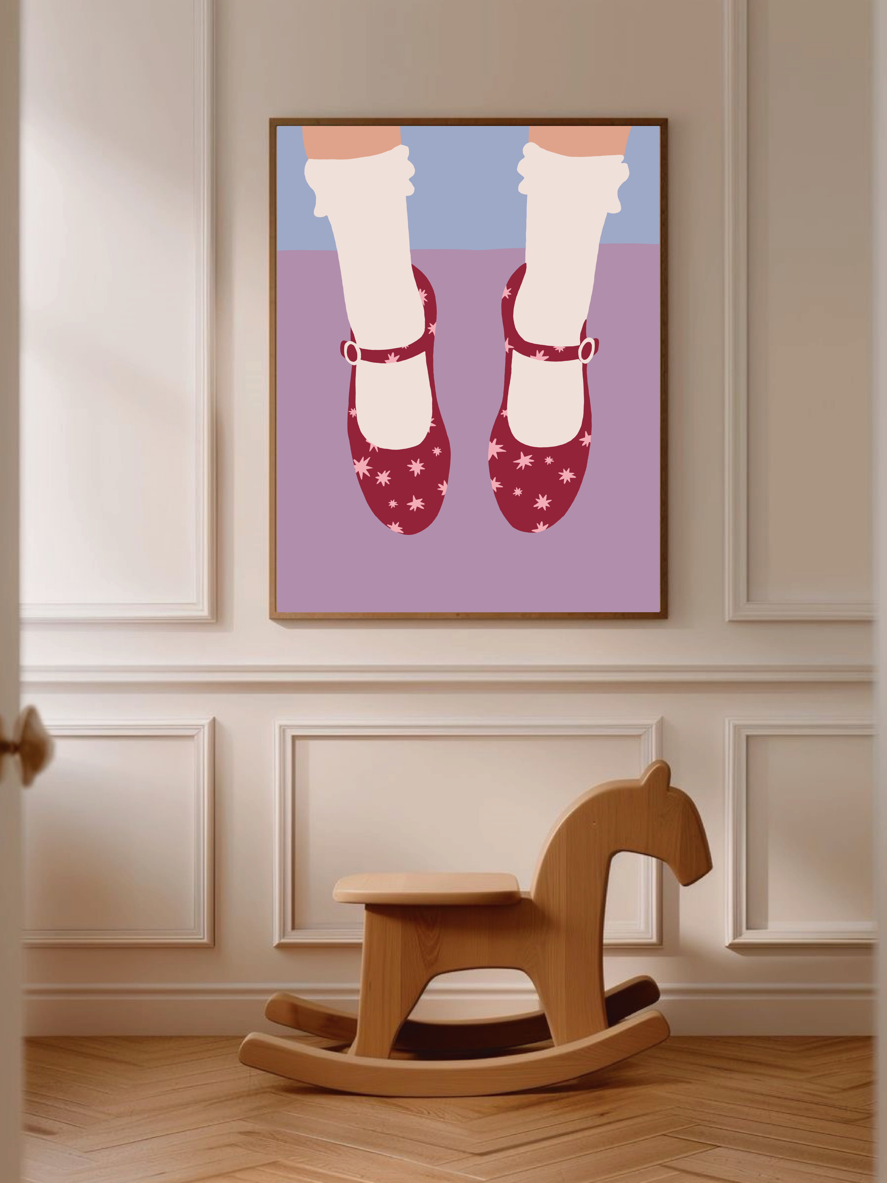 MARY JANE SHOES PRINT