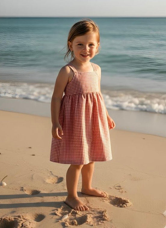 AVA DRESS IN PICNIC PRINT