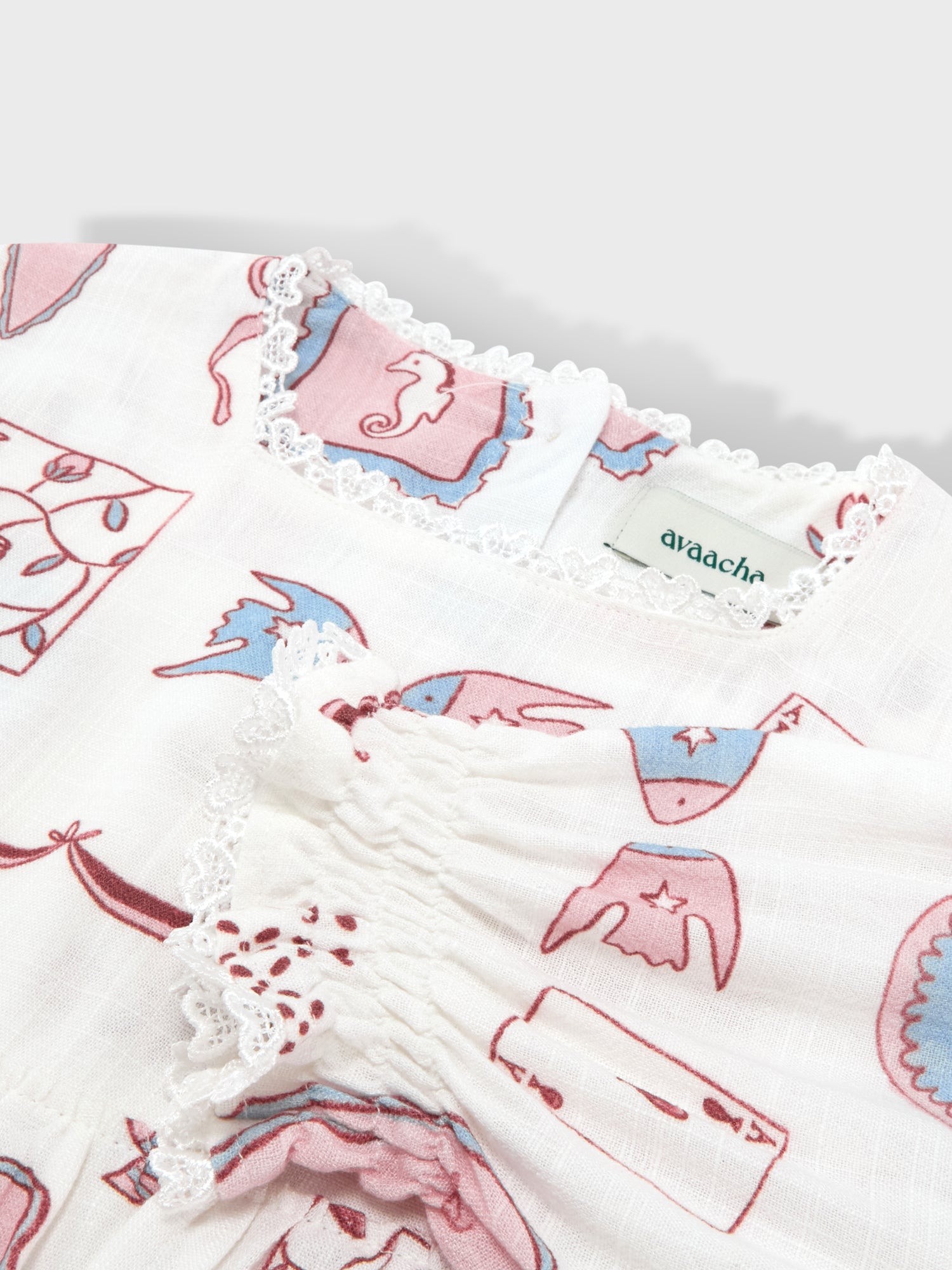 LARA DRESS IN MAREA PRINT