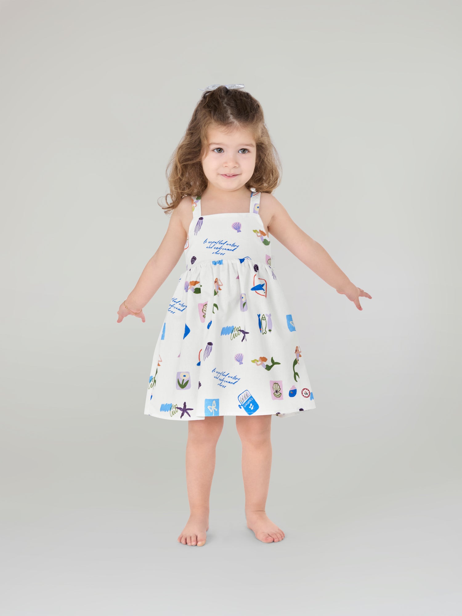 AVA DRESS IN SIRENA PRINT