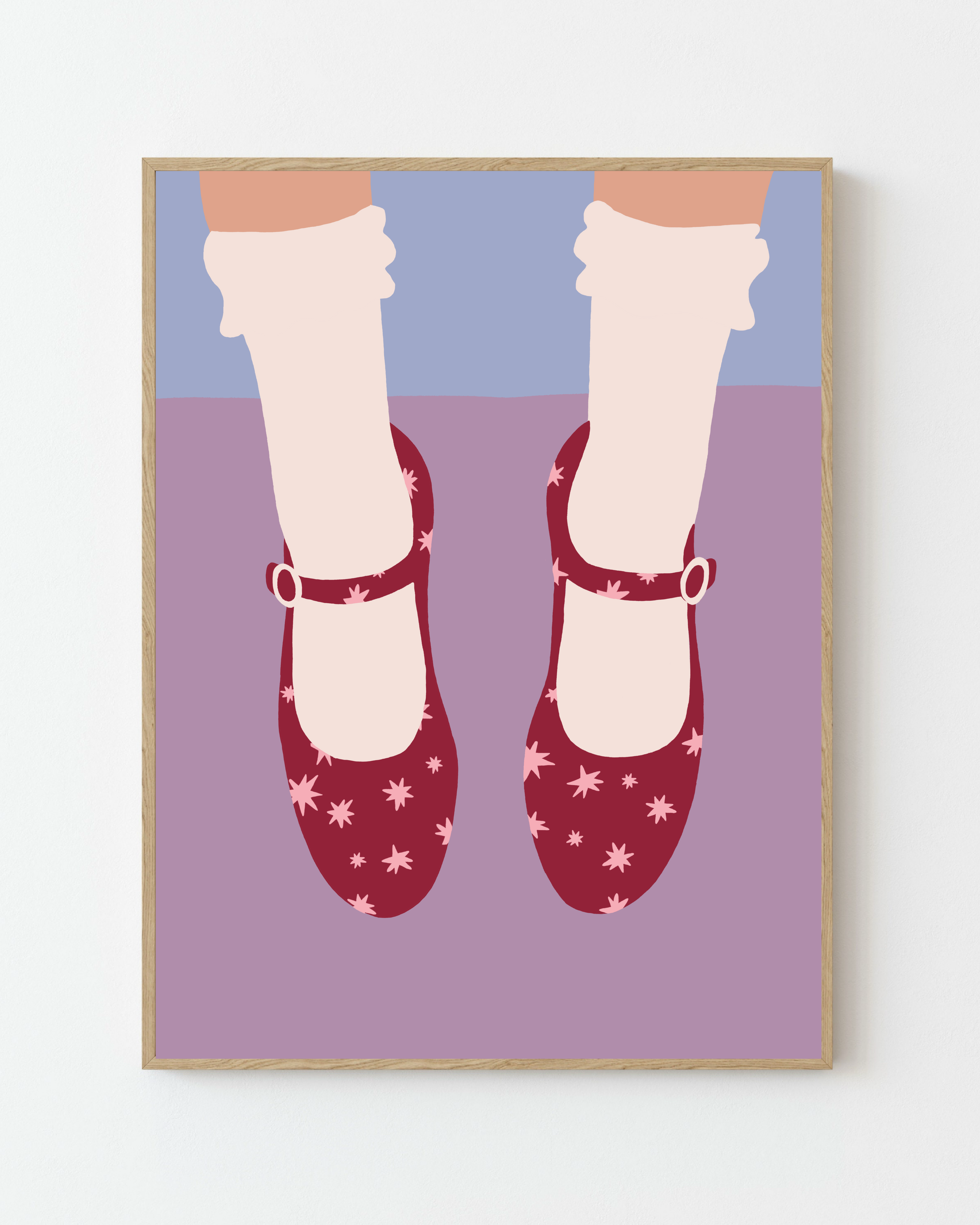 MARY JANE SHOES PRINT