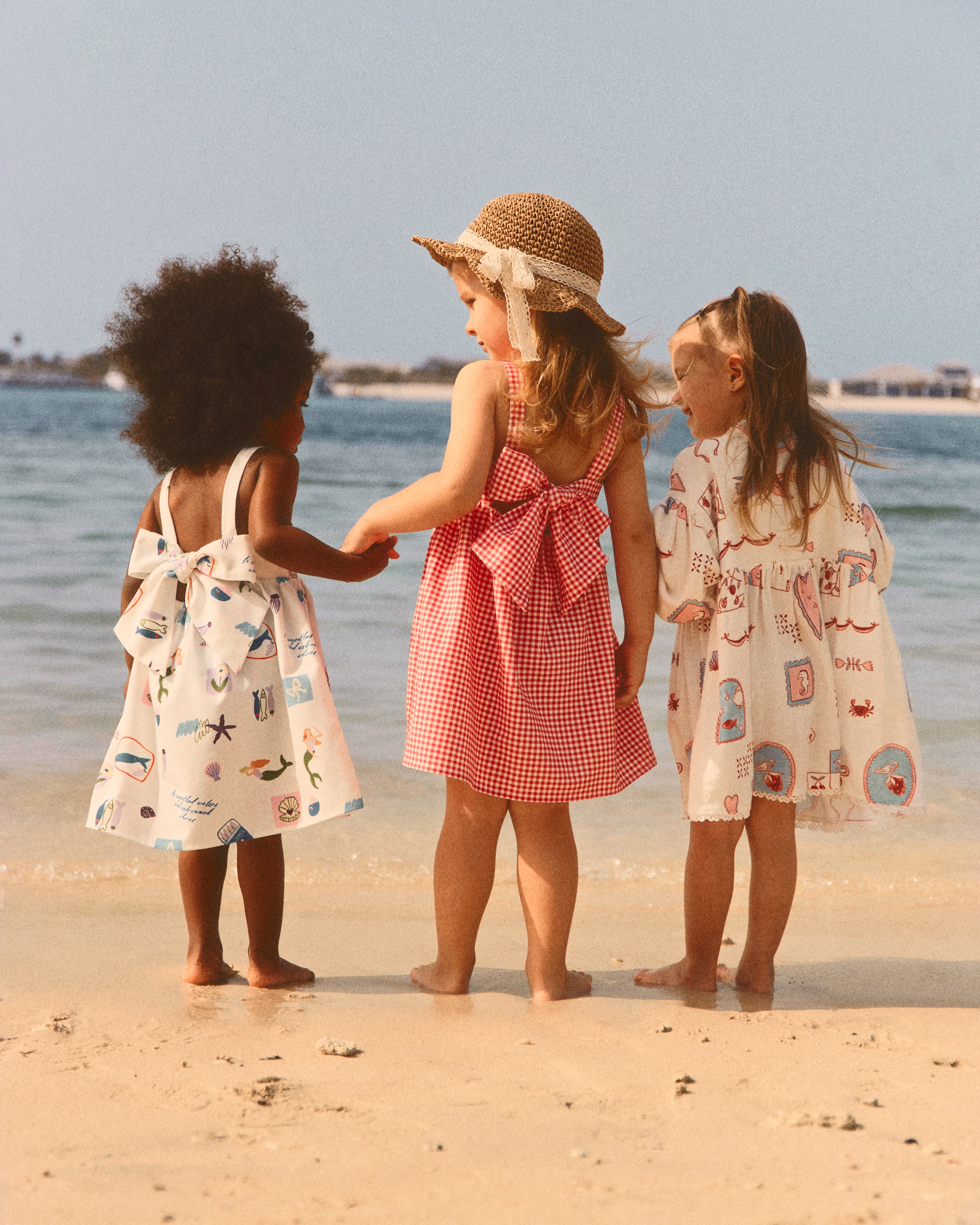 AVA DRESS IN SIRENA PRINT