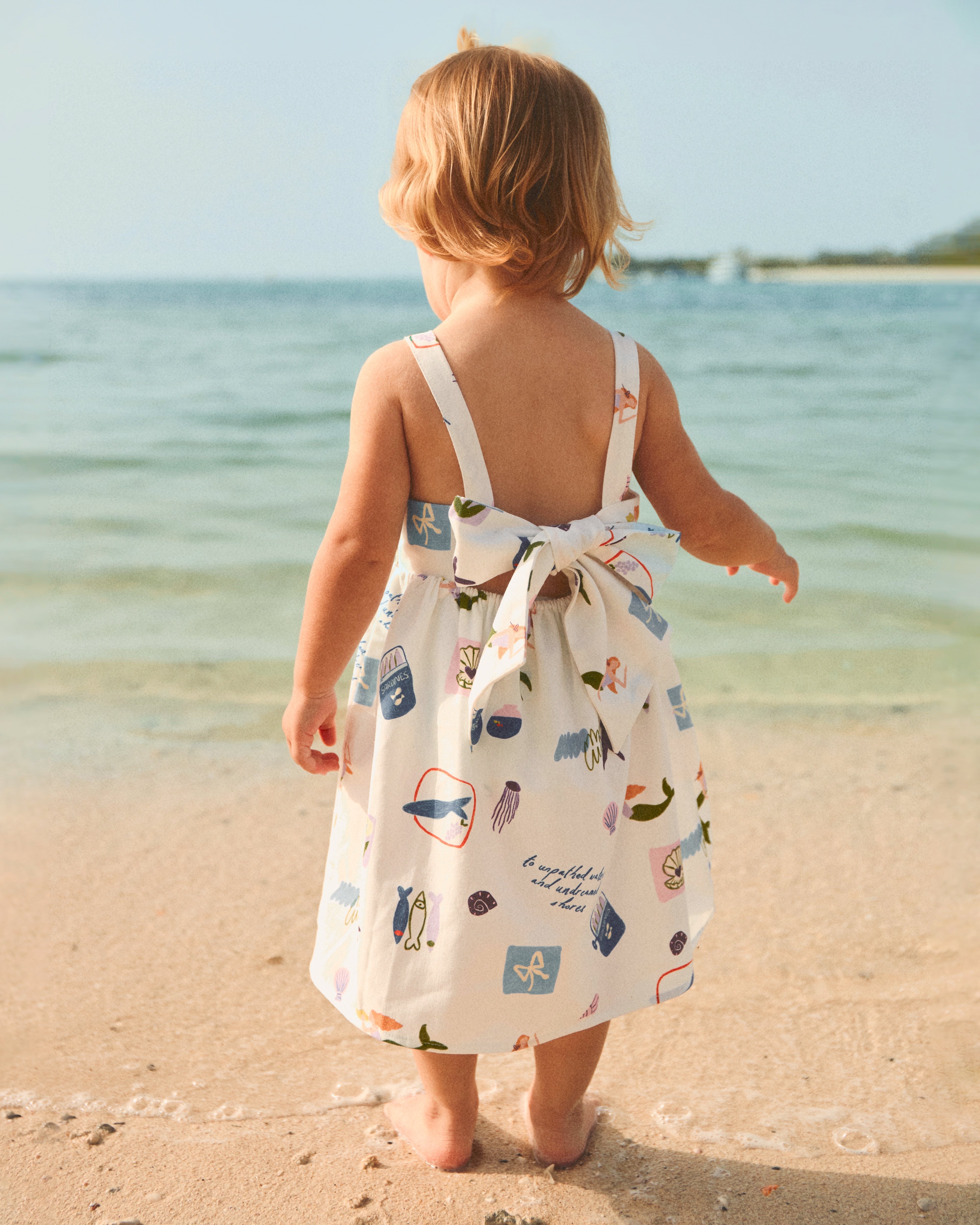 AVA DRESS IN SIRENA PRINT