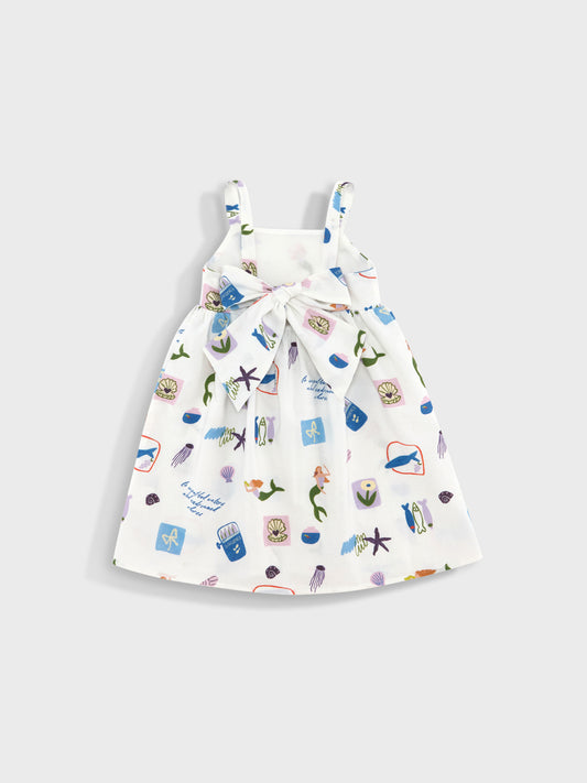 AVA DRESS IN SIRENA PRINT