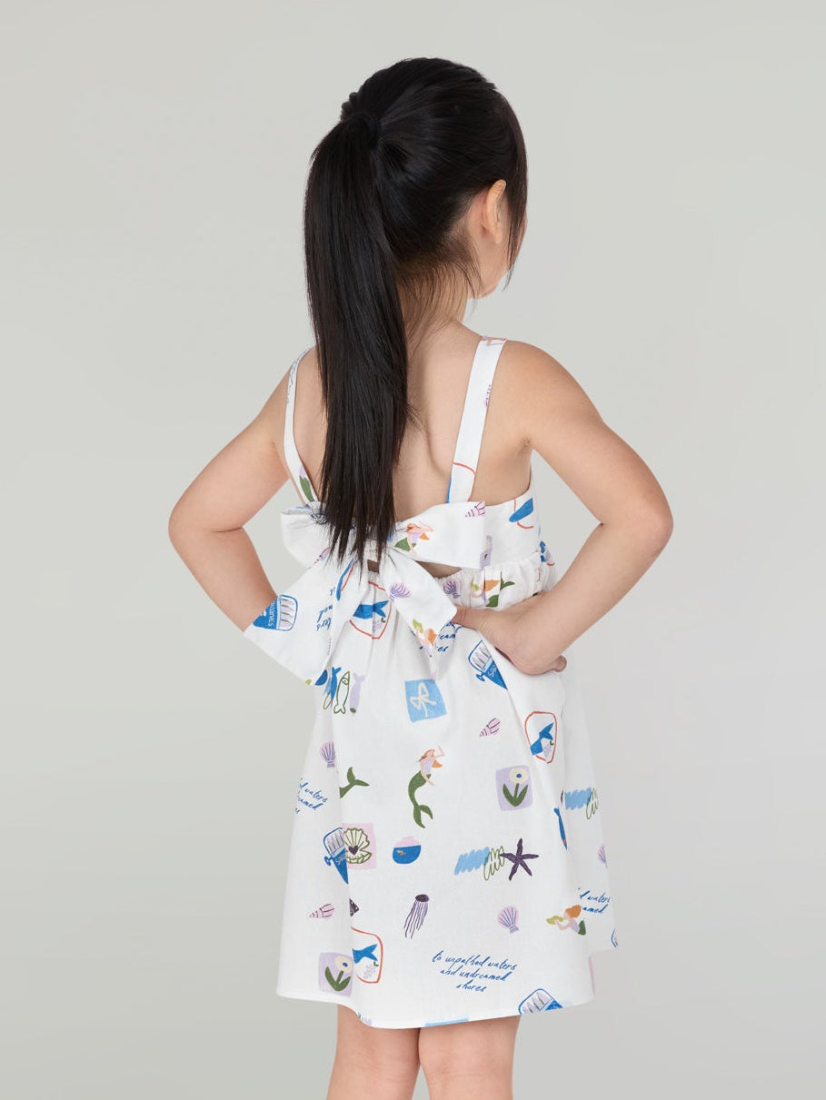 AVA DRESS IN SIRENA PRINT