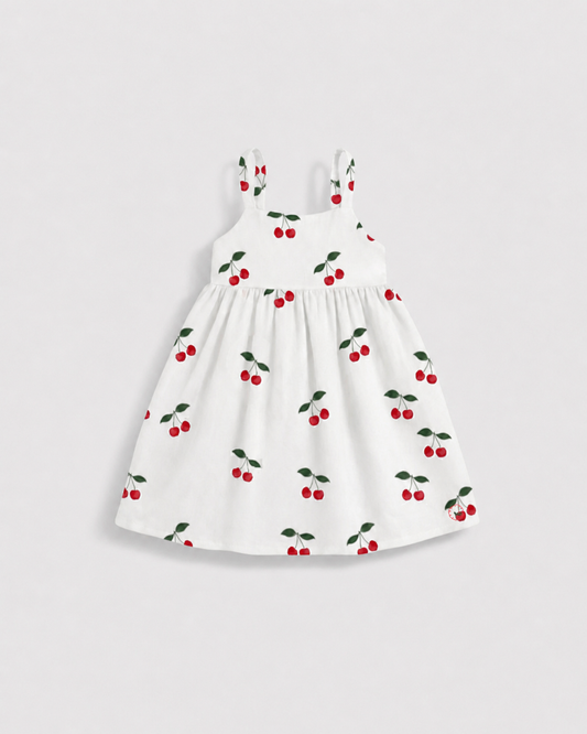 AVA DRESS IN CHERRY POP PRINT