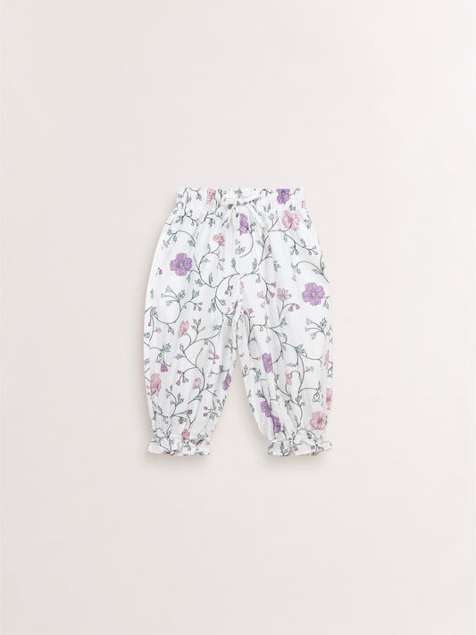 Aya Pants in Bloom Print