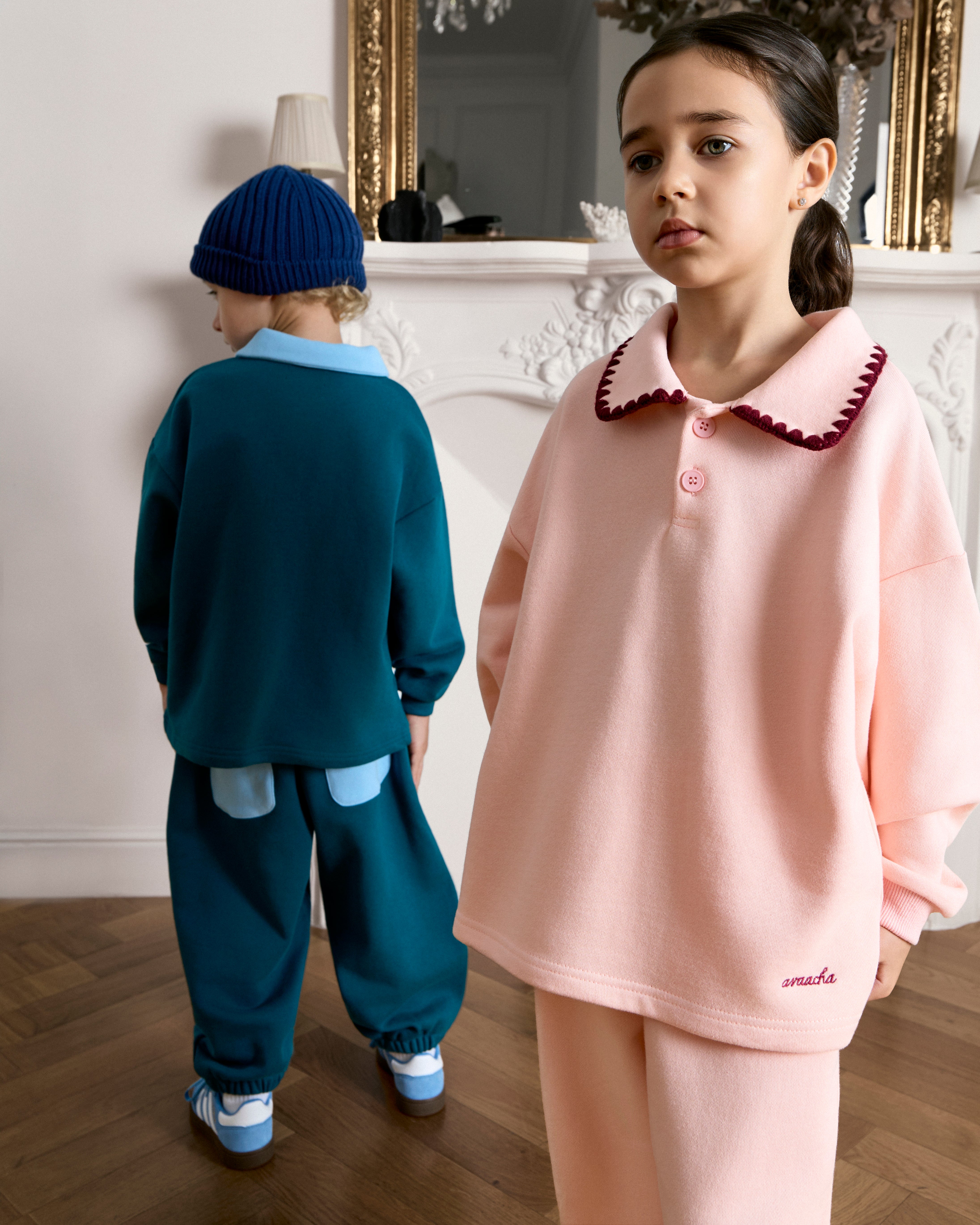Leo Tracksuit in Teal Pop