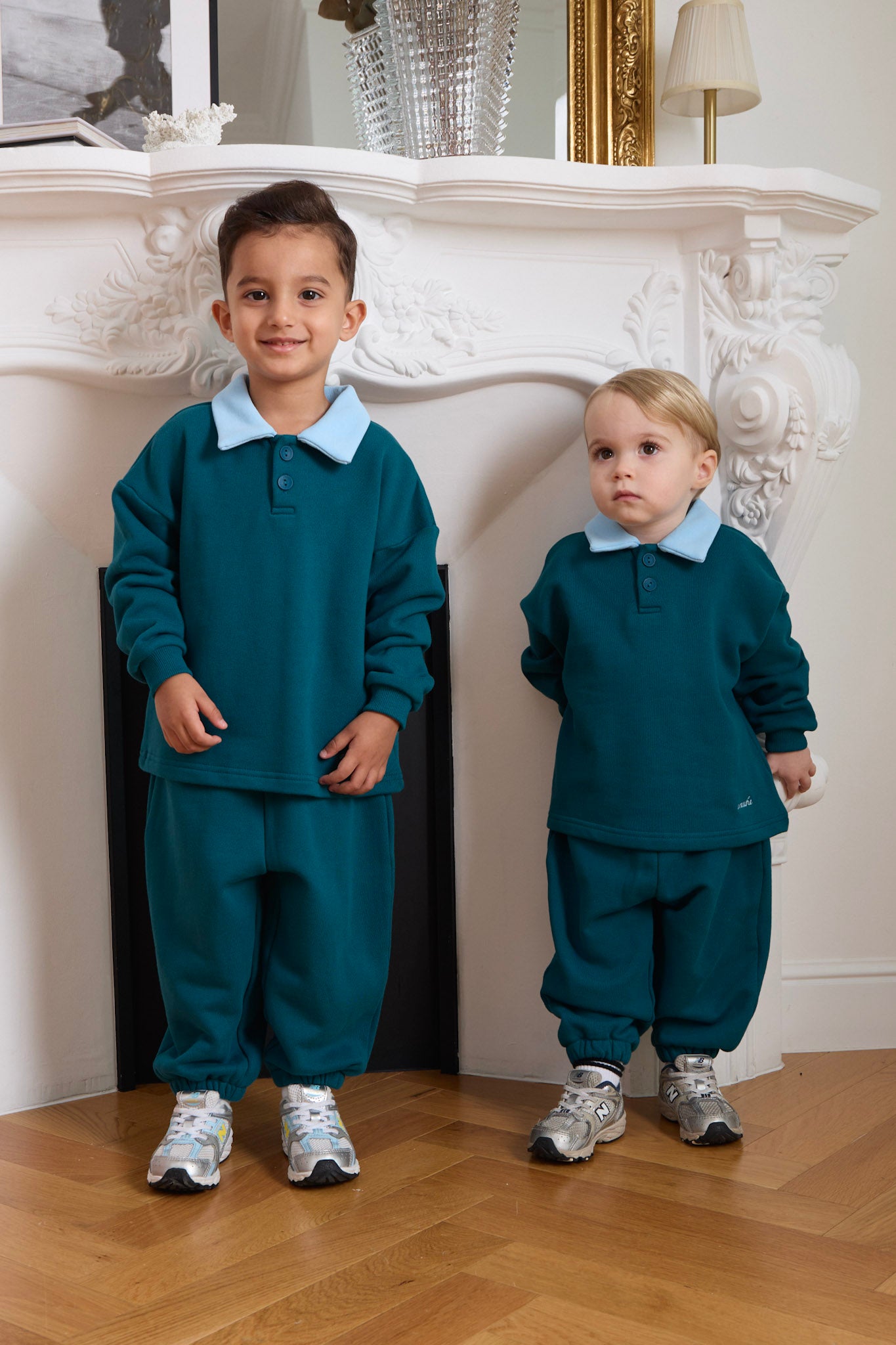 Leo Tracksuit in Teal Pop